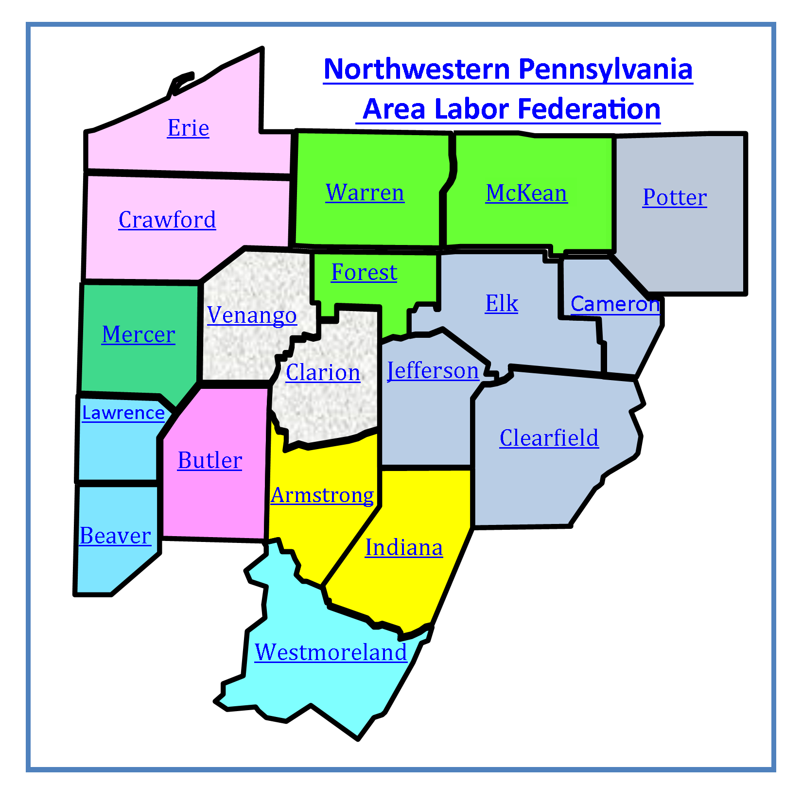 Northwestern Pennsylvania Area Labor Federation, AFL-CIO