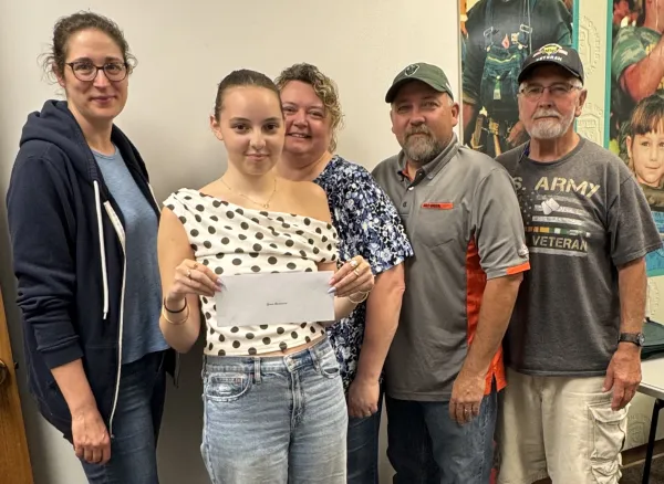 Rachel Sternfeld, Grace, Sarah, Mike & Ron Bowersox